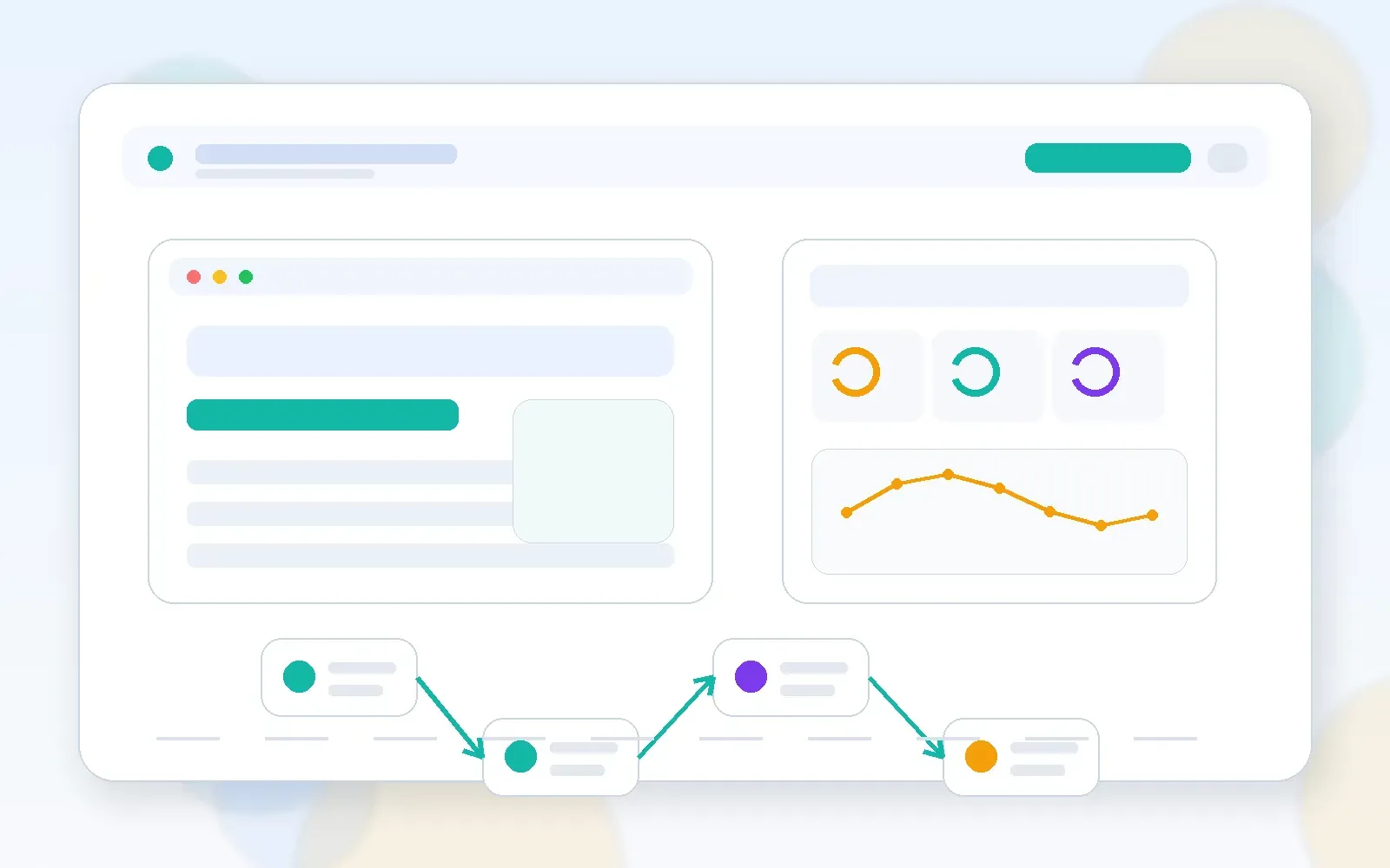 Website, local SEO, and follow-up system illustration for Miami service businesses.